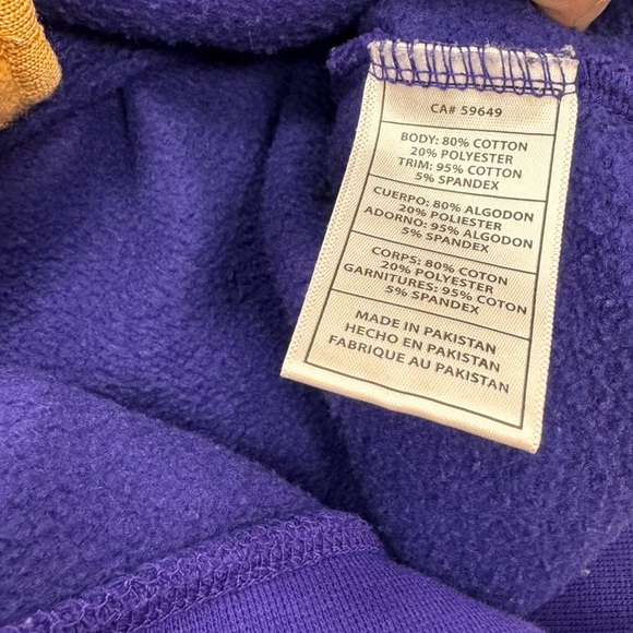 Vintage Toronto Raptors Mitchell & Ness Hoodie Sweatshirt Jumper Mens SM - Picture 6 of 7